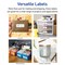 Avery Printable Mini-Sheets File Folder Labels, 2/3" x 3-7/16", Matte White, Permanent Adhesive, Laser/Inkjet Printable, 300 Blank Filing Labels (2181)
